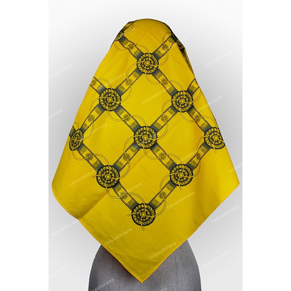 LENÇO DO CAMPO ESTAMPADO