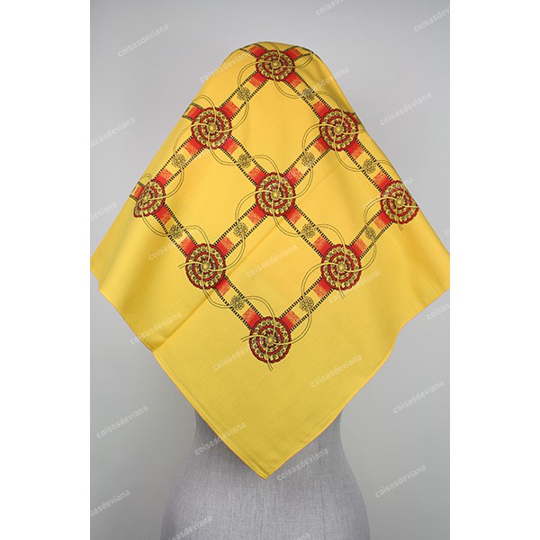 LENÇO DO CAMPO ESTAMPADO