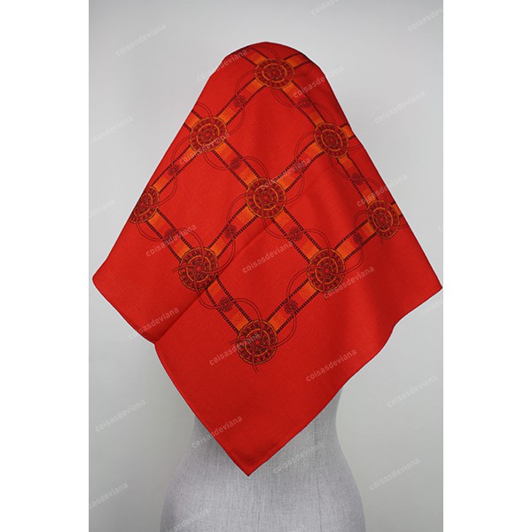 LENÇO DO CAMPO ESTAMPADO