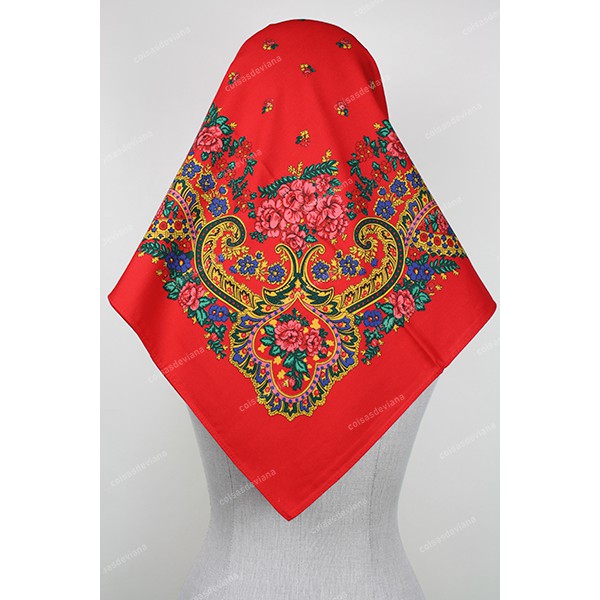 MEIO LENÇO DE VIANA SEM FRANJA