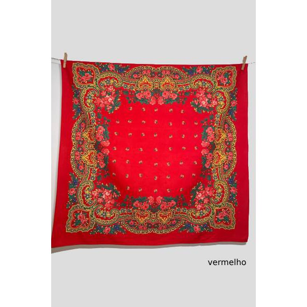 LENÇO TRADICIONAL PORTUGUES SEM FRANJA
