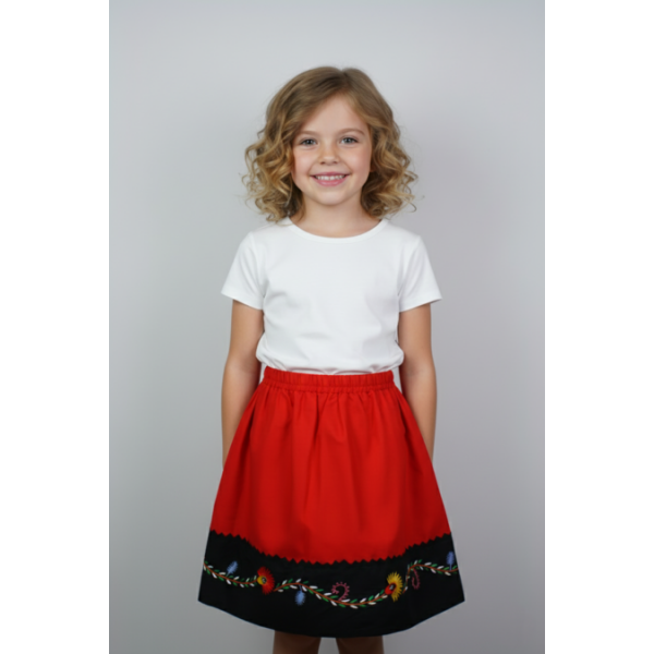 SAIA TRAJE IMITAÇÃO LAVRADEIRA - CRIANÇA